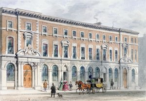 Le Nouveau Bâtiment des Marchands-Tailleurs et Hall, 1853 - Thomas Hosmer Shepherd