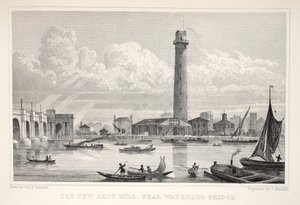 Le Nouveau Moulin à Tirs, près du Pont de Waterloo, de 
