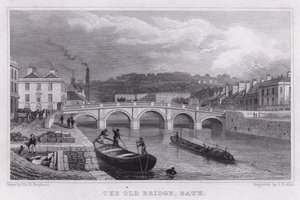 Le vieux pont, Bath - Thomas Hosmer Shepherd