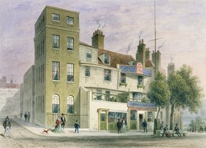 Le Vieux George sur Tower Hill - Thomas Hosmer Shepherd