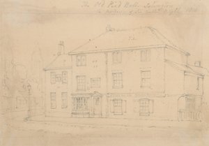 Le vieux Pied Bull Inn, Islington - Thomas Hosmer Shepherd