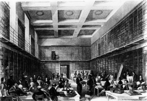 La Sixième Salle de Lecture du British Museum, publié dans 