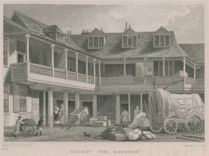 Le Tabard Inn, Southwark - Thomas Hosmer Shepherd