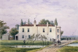 Vue de la maison de Copenhague - Thomas Hosmer Shepherd