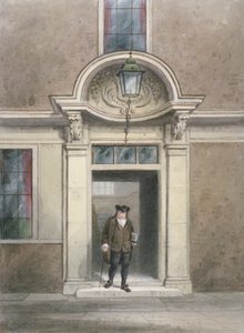 Vue de la porte et de l