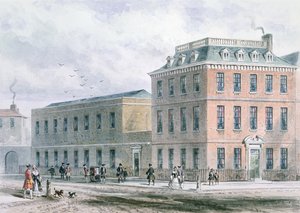 Vue de Soho Square et de Carlisle House - Thomas Hosmer Shepherd