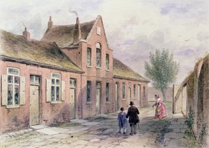 Maisons de charité de Witcher à Tothill Fields, 1850 - Thomas Hosmer Shepherd