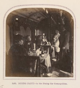 Dining Party - dans le wagon-restaurant Cosmopolitan - Thomas Houseworth