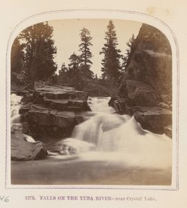 Chutes de la rivière Yuba - près de Crystal Lake
