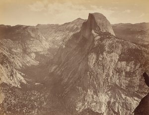 [Le demi-dôme depuis Glacier Point, Yosemite] - Thomas Houseworth and Company