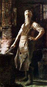 Le forgeron du village - Thomas Hovenden