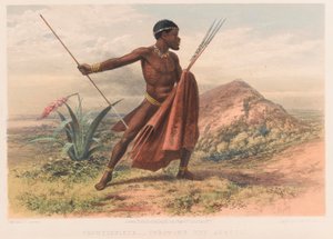 Guerrier Xhosa, 8e guerre de frontière du Cap - Thomas J. (after) Lucas