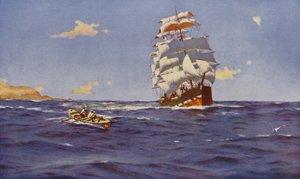 Au large de Valparaiso - Thomas J. Somerscales