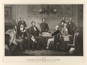 Le Président Lincoln et son Cabinet - Thomas Kelly