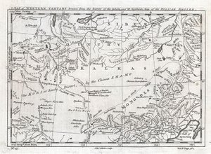 Carte de la Tartarie occidentale dressée d