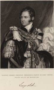 Le roi Léopold Ier de Belgique