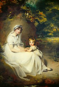 Lady Mary Templetown et son fils aîné, 1802 - Thomas Lawrence