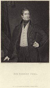 Portrait de Sir Robert Peel - Thomas Lawrence