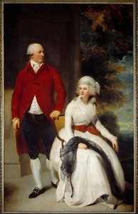 Portrait du banquier Julius Angerstein et de sa seconde épouse Eliza Payne - Thomas Lawrence