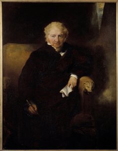 Portrait du peintre Henri Fussli (ou Fuseli) (1741-1825). Peinture de Sir Thomas Lawrence (1769-1830) XIXe siècle Bayonne, Musée Bonnat