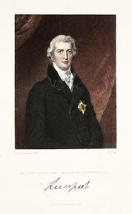 Le très honorable Robert Banks Jenkinson, comte de Liverpool, K.G. et C., pub. 1830 - Thomas Lawrence