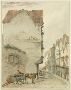 Rue de derrière, vue vers le sud