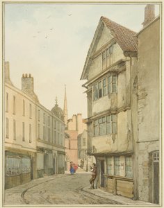 Back Street, vue vers le nord vers Baldwin Street - Thomas Leeson the Elder Rowbotham
