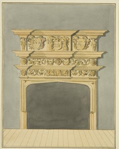 Cheminée au 49 Broad Quay - Thomas Leeson the Elder Rowbotham