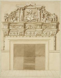 Cheminée datée de 1729, au 139 Redcliffe Street - Thomas Leeson the Elder Rowbotham