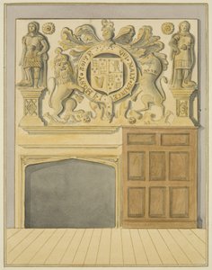 Cheminée chez M. Barne, Counterslip - Thomas Leeson the Elder Rowbotham