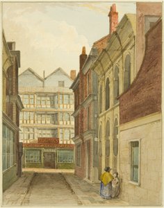 Rue Mary-le-Port vue du marché aux fromages - Thomas Leeson the Elder Rowbotham