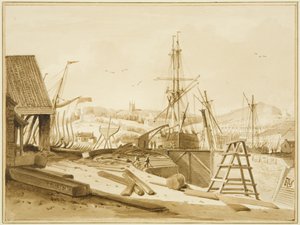 Western Wapping Dock - Thomas Leeson the Elder Rowbotham