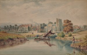 Maidstone depuis la rivière
