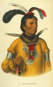 Un Winnebago, 1854 - Thomas Loraine McKenney