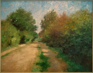 Chemin ensoleillé