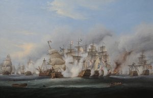 Bataille de Trafalgar - Thomas Luny