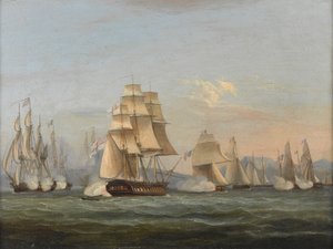 HMS Spartan et frégates françaises : Début de l