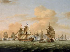 La bataille de Lagos - Thomas Luny