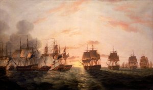 La bataille du Nil - Thomas Luny