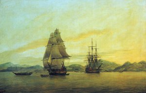 Le navire marchand de la Compagnie des Indes orientales 