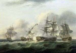 La capture du navire français 