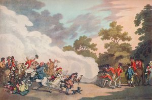 Une journée de champ à Hyde Park, 1789, 1914 - Thomas Malton II