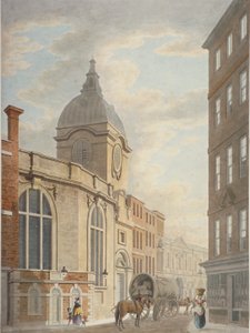 Église de St Benet Fink, Threadneedle Street, City of London, 1797