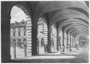 Piazza, Covent Garden, 1796 - Thomas Malton Jnr.