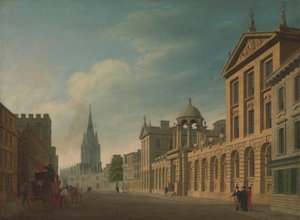 High Street, Oxford - Thomas Malton the Younger