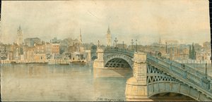 Panorama de la Tamise, côté nord, en 13 parties - Thomas Mann Baynes