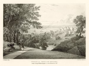 Woolwich depuis la Rotonde, Londres - Thomas Mann Baynes