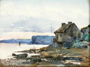 Cabane de pêcheur - Thomas Marjoribanks Hay