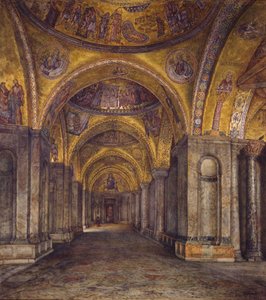 Venise - Atrium nord de Saint-Marc, 1907 - Thomas Matthews Rooke