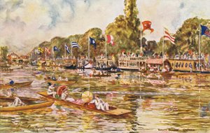 Rivière Thames : Barges universitaires, Oxford - Thomas Maybank
